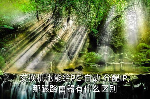 交換機也能給PC 自動 分配IP,那跟路由器有什么區(qū)別