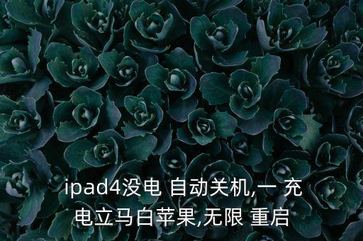 ipad平板充電自動(dòng)重啟,蘋果pro怎么玩?