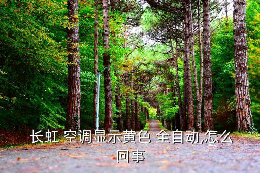 長虹空調(diào)取消全自動,長虹空調(diào)三大問題!