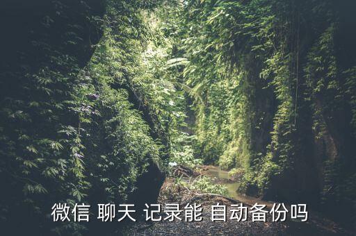 微信怎么自動聊天記錄嗎,怎么用微信聊天記錄保存?
