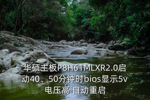 華碩主板P8H61MLXR2.0啟動(dòng)40、50分鐘時(shí)bios顯示5v電壓高 自動(dòng)重啟
