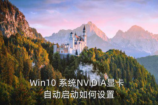 Win10 系統(tǒng)NVIDIA顯卡 自動啟動如何設(shè)置