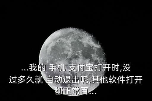 手機(jī)支付寶自動(dòng)關(guān)閉,支付寶如何設(shè)置賬戶限額