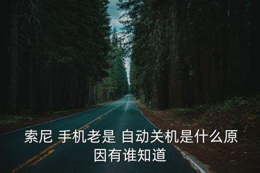 索尼手機(jī)自動(dòng)預(yù)測(cè),索尼手機(jī)自動(dòng)關(guān)機(jī)的原因有很多