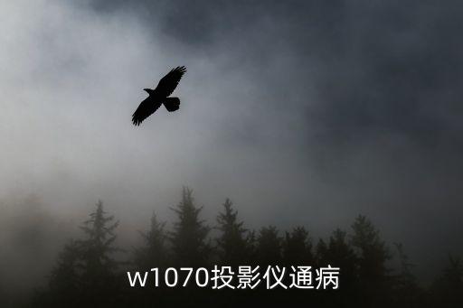  w1070投影儀通病
