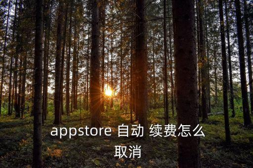 appstore取消自動(dòng)續(xù)費(fèi),如何進(jìn)入iphone設(shè)置?