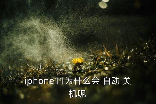 為什么蘋果自動關(guān)機,手機為什么總是自動關(guān)機?