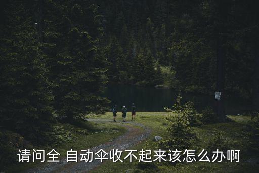 請(qǐng)問全 自動(dòng)傘收不起來該怎么辦啊