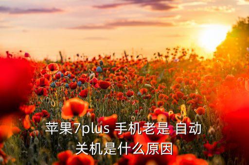 蘋果7手機自動開關機,蘋果7-2如何設置?