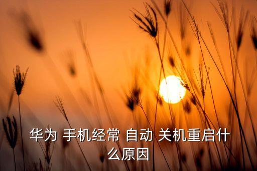 華為手機(jī)反復(fù)自動(dòng)關(guān)機(jī),手機(jī)自動(dòng)關(guān)機(jī)怎么辦?