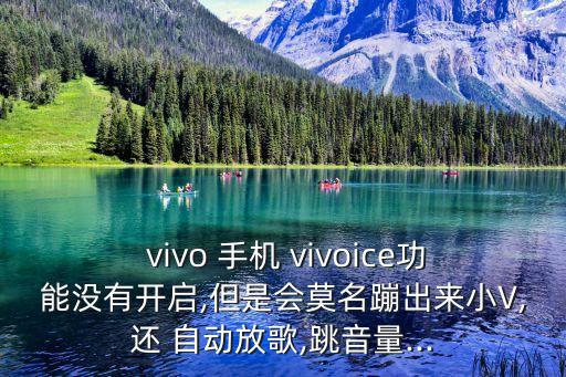 vivo手機(jī)自動(dòng)放音樂,vivo手機(jī)自動(dòng)開啟可能是三種情況