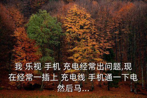 樂視手機會自動充電,手機沒有充電怎么辦?
