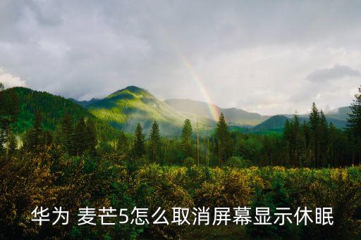 華為麥芒5一動(dòng)自動(dòng)鎖屏,怎么設(shè)置鎖屏和密碼?