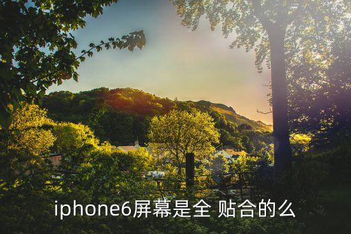 顯示屏自動貼合,全面屏手機多數滿屏貼合屏幕