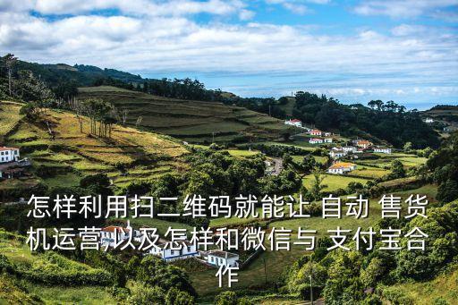 支付寶推自動售貨機(jī),大人自動售貨怎么買?支持微信付款!