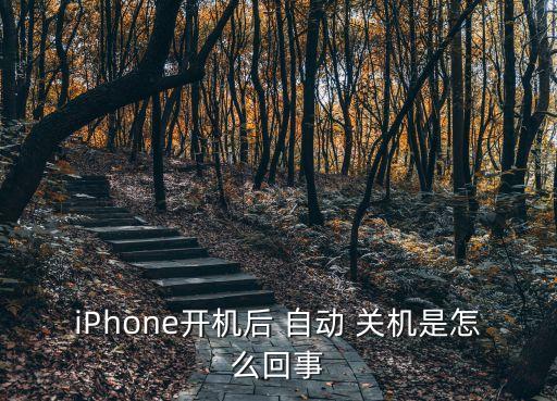 iPhone開機(jī)后 自動(dòng) 關(guān)機(jī)是怎么回事