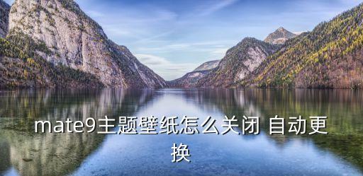 mate9主題壁紙怎么關(guān)閉 自動更換