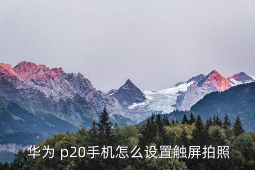 華為p20自動照相,華為p20相機怎么用?