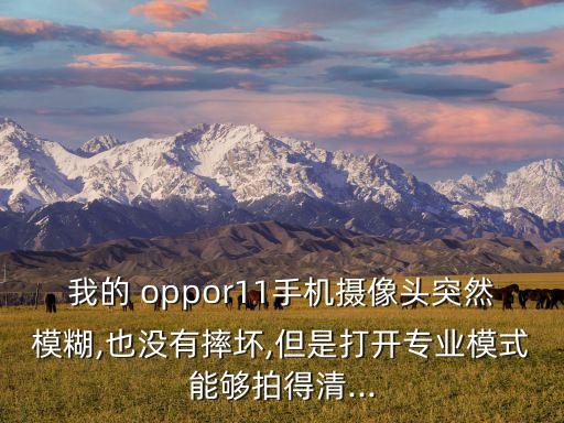 oppor11自動對焦能關(guān)嗎,手機攝像頭突然模糊了怎么辦?