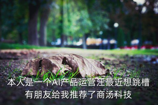 商湯科技的人工智能是什么，商湯科技和bat人工智能的區(qū)別