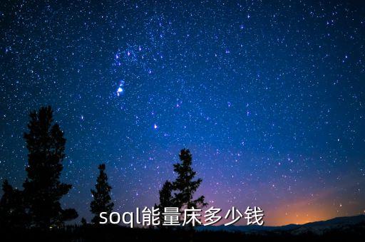 soql能量床多少錢