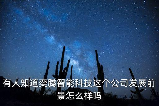 有人知道奕騰智能科技這個(gè)公司發(fā)展前景怎么樣嗎