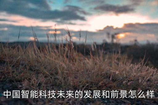中國智能科技未來的發(fā)展和前景怎么樣