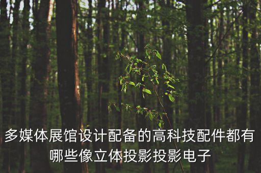 多媒體展館設(shè)計(jì)配備的高科技配件都有哪些像立體投影投影電子