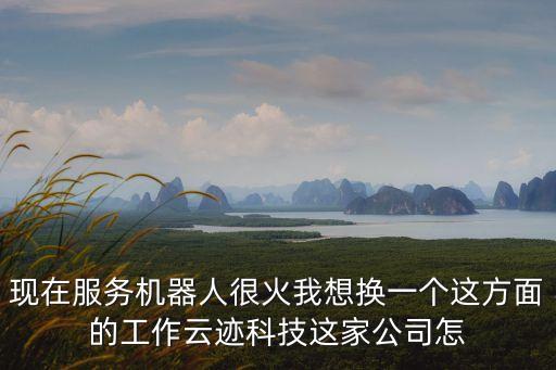 現(xiàn)在服務(wù)機器人很火我想換一個這方面的工作云跡科技這家公司怎