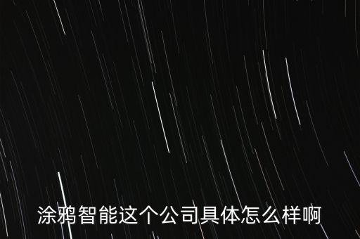 涂鴉智能這個公司具體怎么樣啊