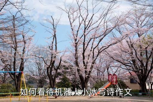 如何看待機(jī)器人小冰寫詩作文