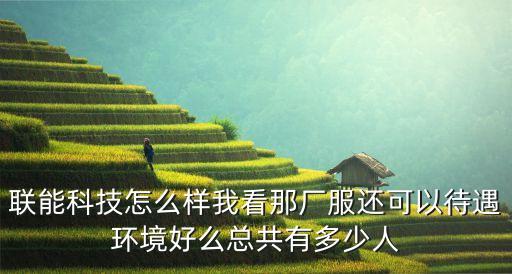 聯(lián)能科技怎么樣我看那廠服還可以待遇環(huán)境好么總共有多少人