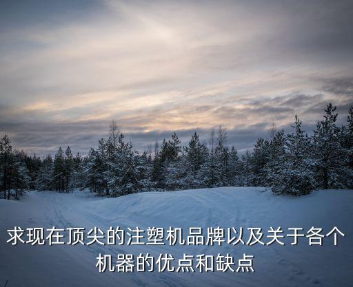 求現(xiàn)在頂尖的注塑機(jī)品牌以及關(guān)于各個(gè)機(jī)器的優(yōu)點(diǎn)和缺點(diǎn)