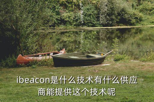 ibeacon是什么技術(shù)有什么供應(yīng)商能提供這個技術(shù)呢