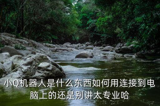 小Q機器人是什么東西如何用連接到電腦上的還是別講太專業(yè)哈