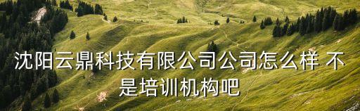 云鼎智能科技怎么樣，濰坊云鼎科技如何