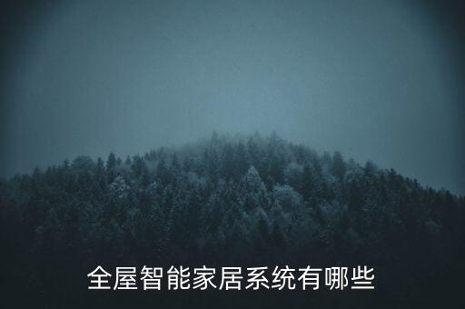 全科技智能空間有哪些，2017年國(guó)內(nèi)最新的高科技功能智能全息產(chǎn)品的有哪些