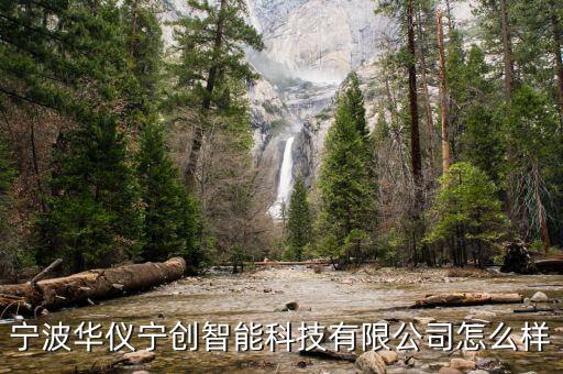 寧波華儀寧創(chuàng)智能科技有限公司怎么樣