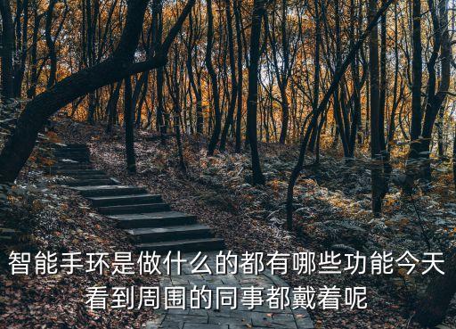 智能手環(huán)是做什么的都有哪些功能今天看到周圍的同事都戴著呢