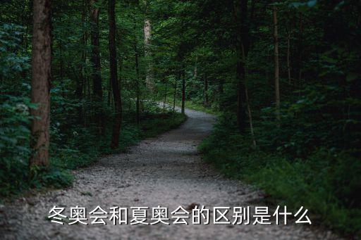 冬奧會和夏奧會的區(qū)別是什么