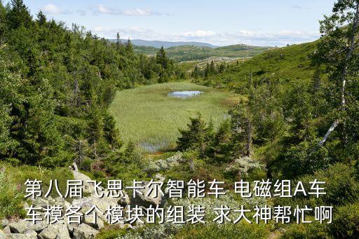科技競(jìng)賽智能小車怎么組裝，第八屆飛思卡爾智能車 電磁組A車 車模各個(gè)模塊的組裝 求大神幫忙啊