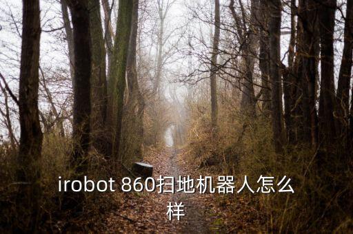 irobot 860掃地機器人怎么樣
