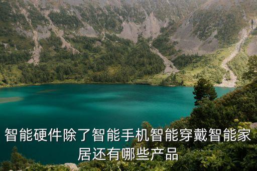 智能硬件除了智能手機(jī)智能穿戴智能家居還有哪些產(chǎn)品