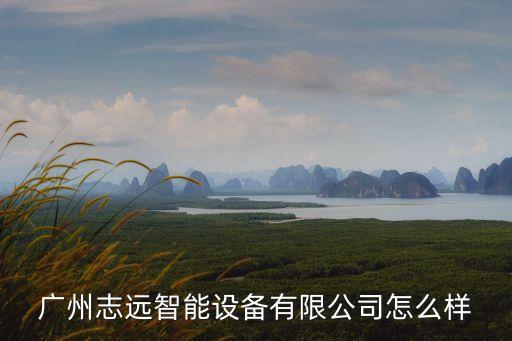 廣州志遠(yuǎn)智能設(shè)備有限公司怎么樣
