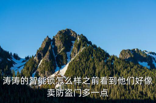 常州濤濤智能科技怎么樣，常州最好的智能化公司有哪些