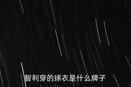 科技智能球衣有哪些牌子，智利穿的球衣是什么牌子