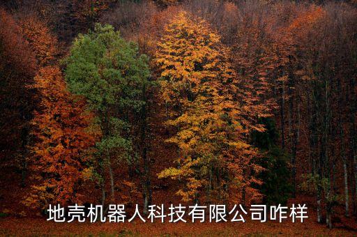 地殼機器人科技有限公司咋樣