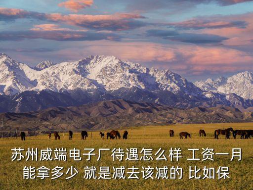 威太智能科技待遇怎么樣，上海漕河涇新興技術(shù)開發(fā)區(qū) 待遇怎么樣