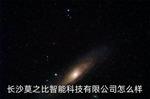 長(zhǎng)沙莫之比智能科技有限公司怎么樣