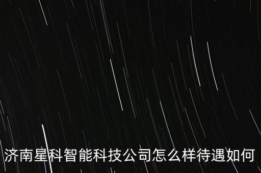 濟(jì)南星科智能科技公司怎么樣待遇如何